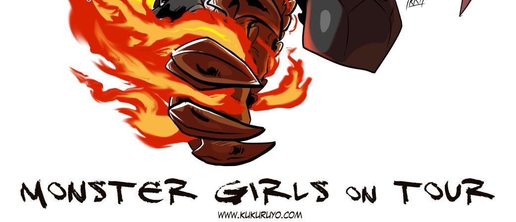 Monster girls on tour - Episode 1, Page 1: Page 001